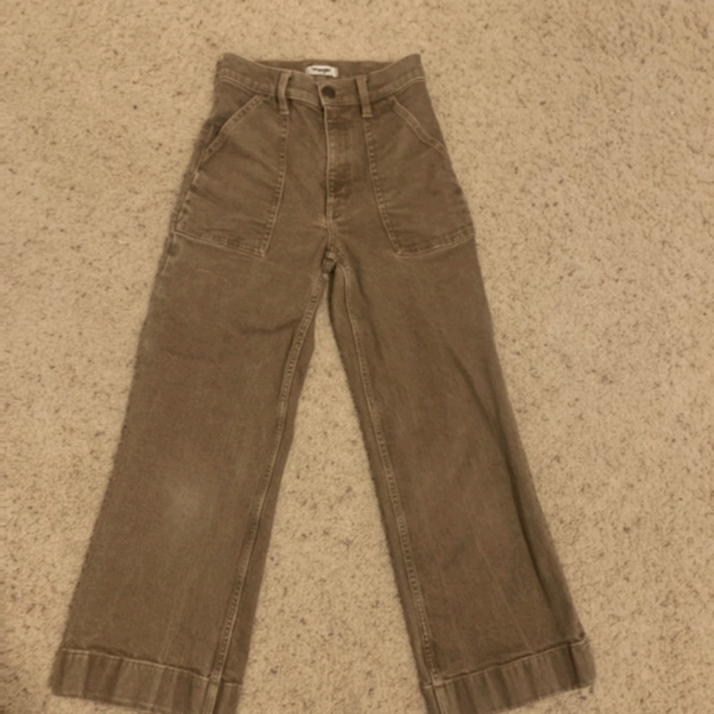 Wrangler Wide Leg Crop Jean